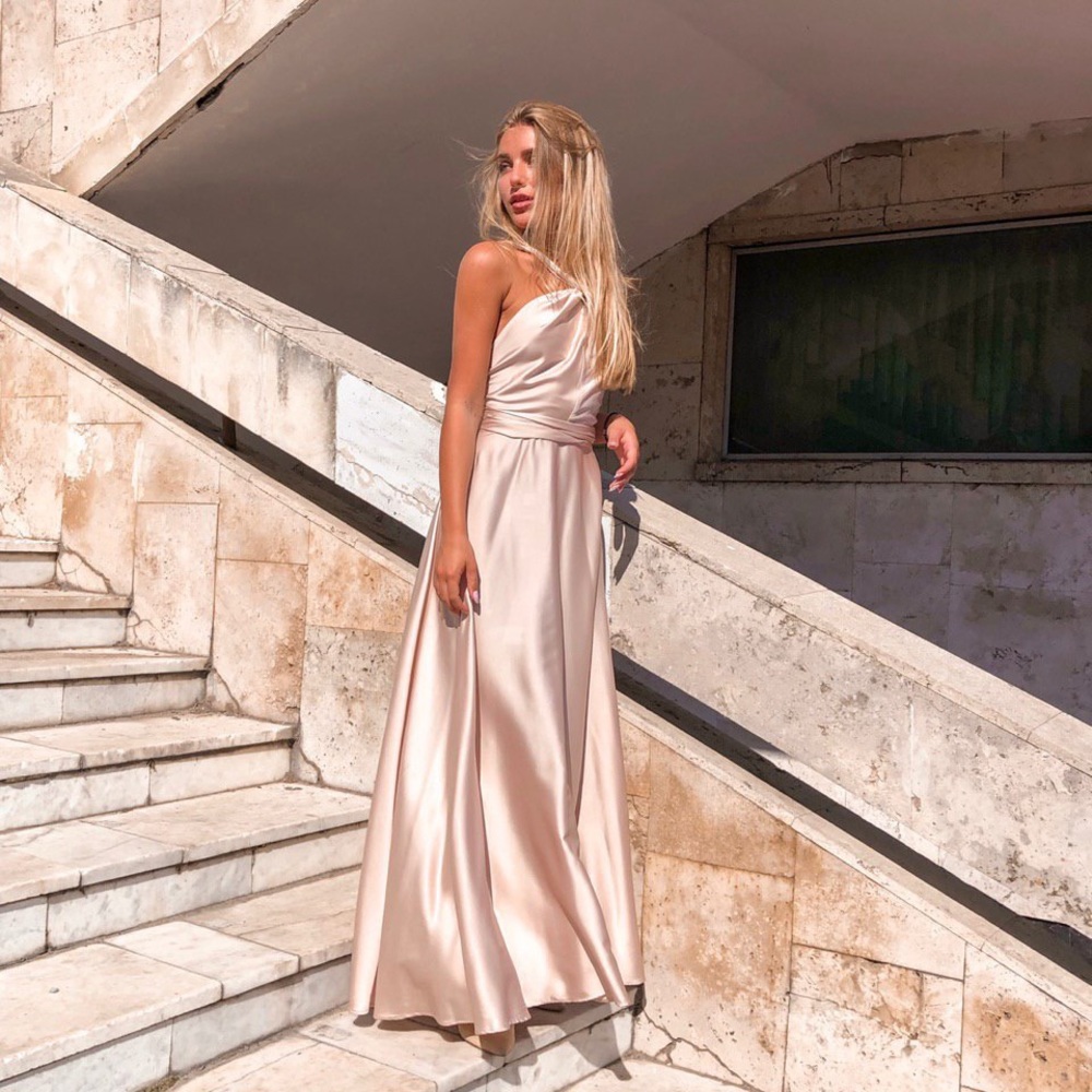 ❗️NEW❗️Champagne Off Shoulder Dress